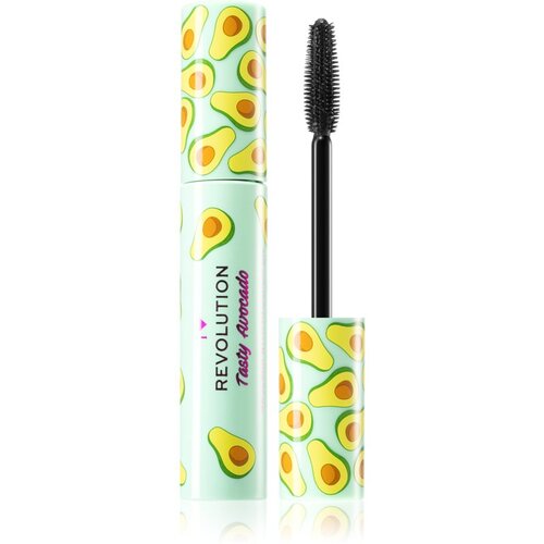 Revolution Tasty Avocado negovalna maskara z avokadovim oljem 8 ml odtenek Black Cene