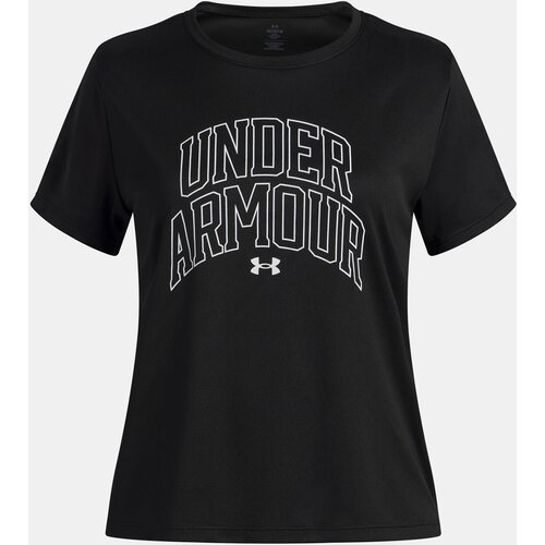 Under Armour Girls&amp;#039; T-shirt Tech Varsity Graphic SS-BLK - Girls Slike