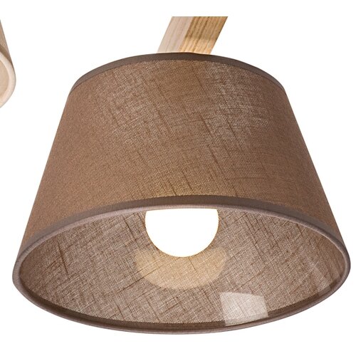  Plafonski luster ANTONIO 3xE14/40W/230V hrast Slike