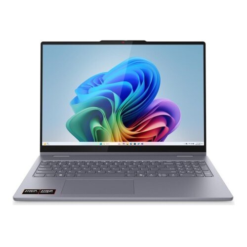 Lenovo IdeaPad 5 2-v-1 prenosnik, AMD Ryzen AI 7 350, 16-palčni WUXGA zaslon (MT), 16 GB RAM, 1 TB, integrirana grafika (UMA), Windows 11 Home, Luna Grey, 2-letna garancija Slike