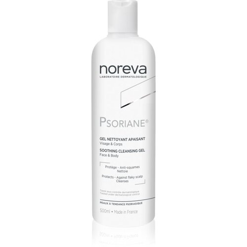 Noreva Psoriane Soothing Cleansing Gel umirujući gel za čišćenje za osjetljivu kožu 500 ml Cijene