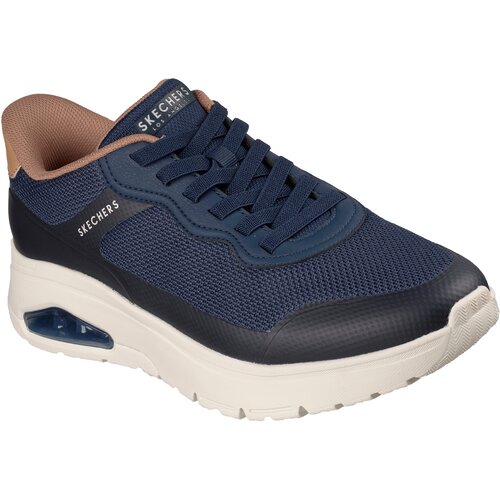 Skechers Muške patike Uno Flex - Step N Knit, 183313-NVY, Tamnoplave Cene