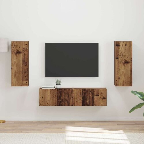  Komplet TV omaric 2 pcs Star les Konstruiran les, (5000132627) Cene