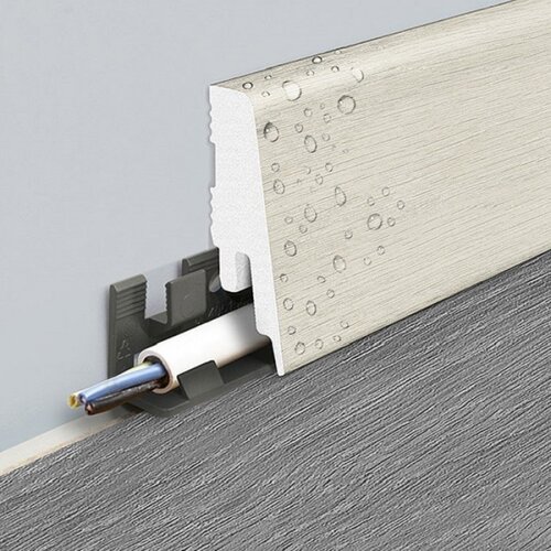 LOGOCLIC podna kutna lajsna K58 c cliff line (2,4 m x 18 mm x 58 mm, ravni oblik) Cijene