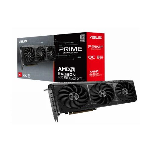 Asus Prime -RX9060XT-O8G AMD Radeon RX 9060 XT 8 GB GDDR6 Slike