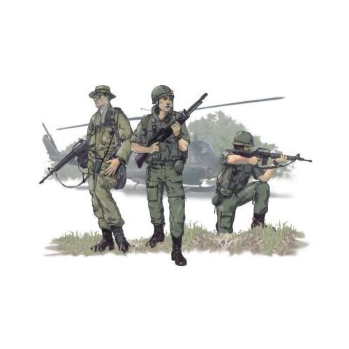 Special-Hobby US Airborne Vietnam war (3 fig.), (21287436) Cene