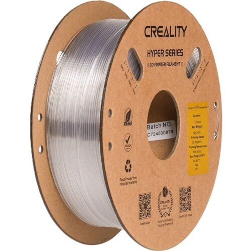 Creality filament Hyper PET-G transp. [1.75 mm, 1 kg] Cene
