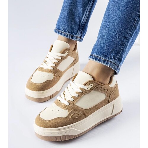 D/CEO Beige Selma women's sneakers Cene