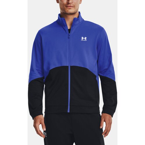 Under Armour Jacket UA Tricot Fashion Jacket-BLU - Men Cene