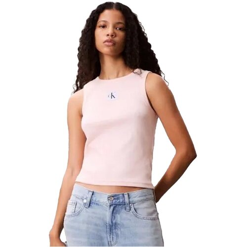 Calvin Klein Jeans Majice brez rokavov LV047C201G Rožnata Slike