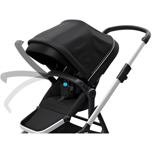 Thule Komplet Sleek dječja kolica + Sleek ko&amp;scaron;ara crna Slike