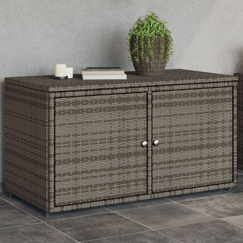 Furnova Vrtna omara za shranjevanje siva 110x55x60,5 cm poli ratan, (21948486) Cene