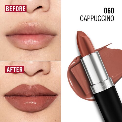 Rimmel London Lasting Finish dugotrajni ruž za usne nijansa 060 Cappuccino 4 g Slike