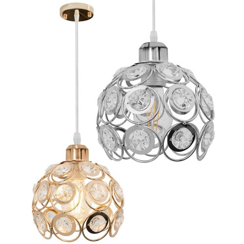 Toolight stropna svjetilka crystal APP207-1C krom Slike