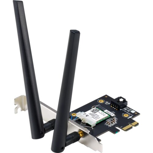 Asus Mrežna kartica PCE-BE6500 WiFi 7/PCI-E /6GHz band 4096-QAM/BT5.4 WPA3/2 antene Cene