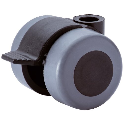 STABILIT kotač za parket (Promjer kotačića: 35 mm, Nosivost: 70 kg, Klizni ležaj, Sa stražnjom rupom i zaustavljačem, Promjer otvora za vijak: 8 mm) Slike