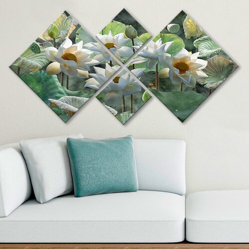 Wallity slika 4MDF1823659058, 60x115 cm, 4 dela Cene