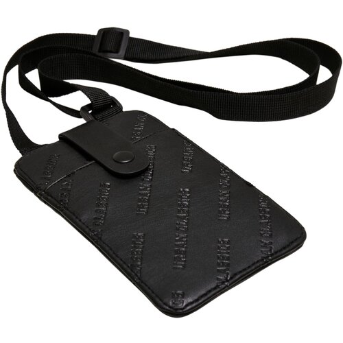 Urban Classics Handsfree Phone Case with Wallet Black Slike