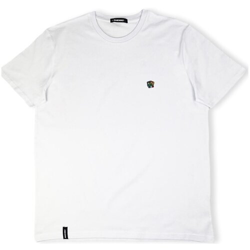 Organic Monkey Majice &amp;amp; Polo majice The Great Cubini T-Shirt - White Bela Slike