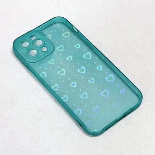  Maska heart color imd za iphone 12 pro 6.1 tamno zelena Cene