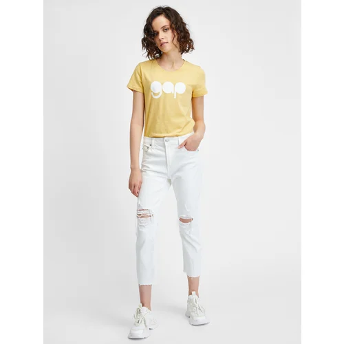 GAP Jeans slim boyfriend white dest - Women