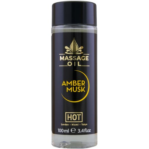 Hot masažno olje za nego kože - jantarni mošus (100ml) Cene