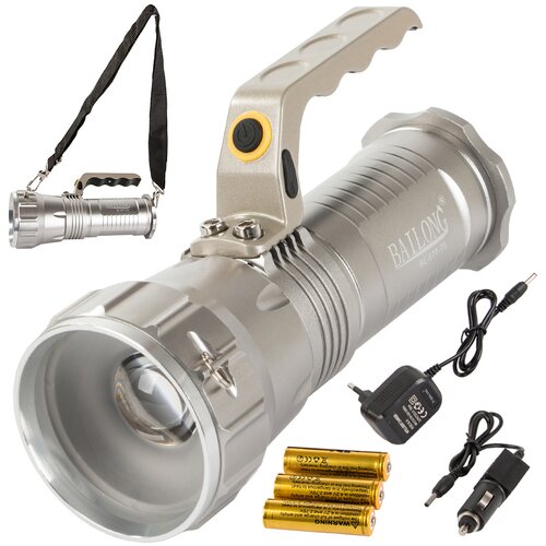  Iskalna aku. LED alu. ročna svetilka CREE LED XM-L T6 ZOOM Cene