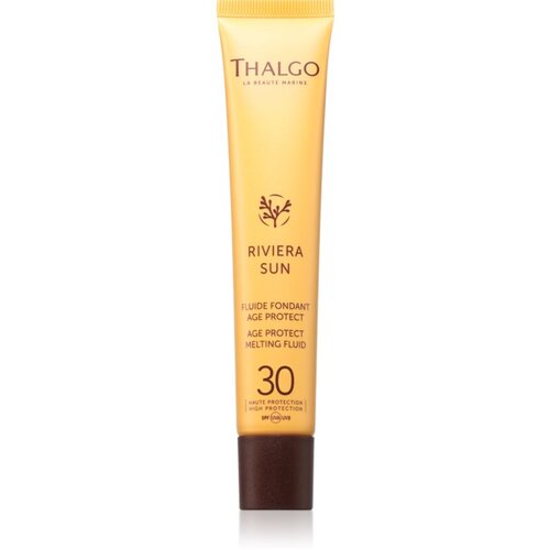 Thalgo Riviera Sun Age Protect Melting Fluid SPF30 fluid proti gubam za podalj&scaron;anje porjavelosti SPF 30 50 ml Cene