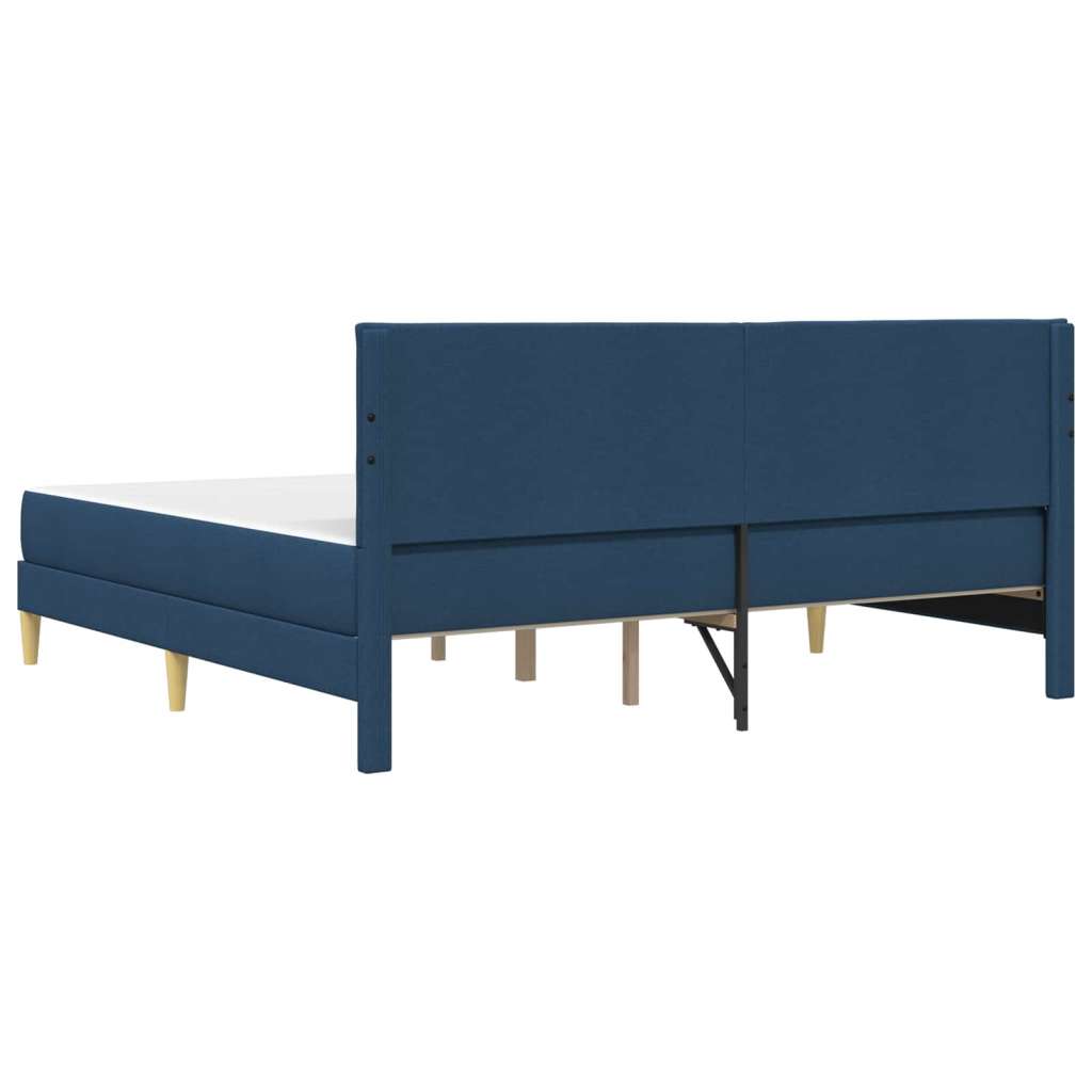  Okvir za krevet Plava 200 x 200 cm Poliester Slike