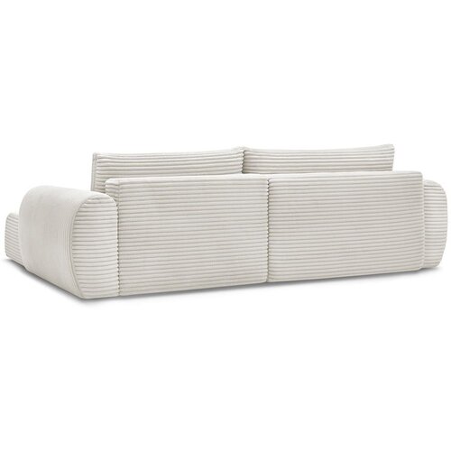 Bobochic Paris Krem sklopiva kutna garnitura od samta (s desnim kutom) Lucien &amp;ndash; Slike