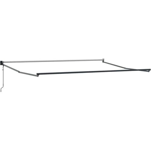  Električni zložljivi okvir tende Antracit 4 x 2 m Aluminij, (5000206618) Cene