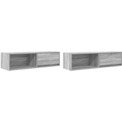 vidaXL TV ormarići 2 kom hrast sonoma 100x31x25,5 cm konstruirano drvo Cijene