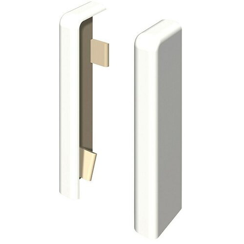 Egger Zaključni pokrov Cubical (Bela, 2 kos, Ustrezno za: Cubical zaključne letve 14 x 58 mm) Cene