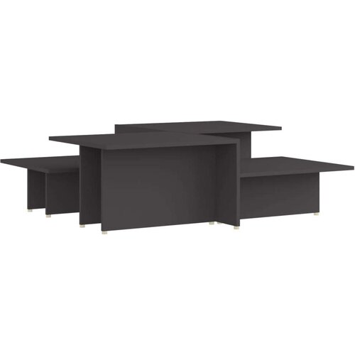  Stolići za kavu 2 kom sivi 111 5 x 50 x 33 konstruirano drvo Slike