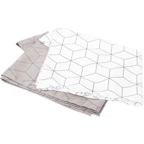  Nadstolnjak Romb bijeli 40x120 cm Slike