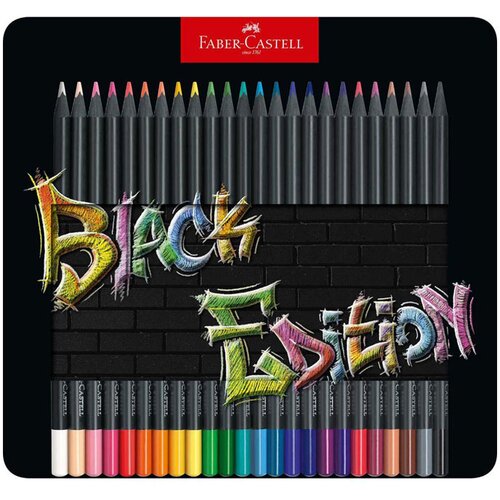 Faber-Castell Barvice Black Edition, 24 kosov Slike
