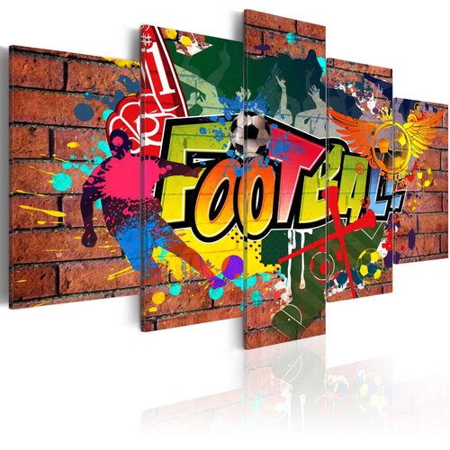  Slika - soccer (graffiti) 100x50 Cijene