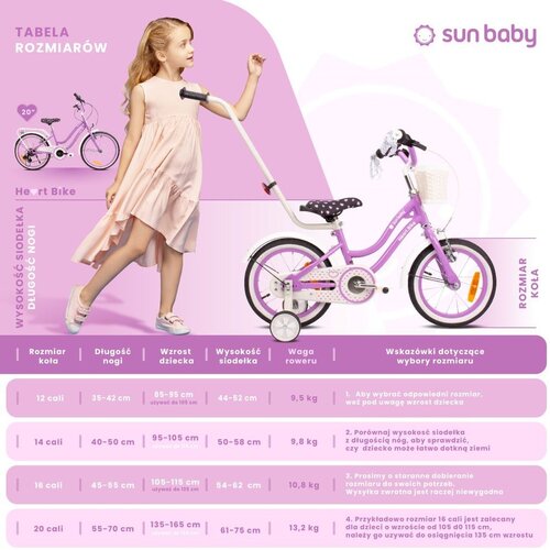  Dječji bicikl Heart 20&amp;quot; - 6 Shimano brzina - ljubičasti Slike