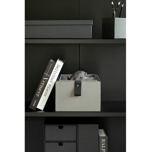 Bigso Sive kartonaste &amp;scaron;katle za shranjevanje v kompletu 3 ks 20,5x29,5x14,5 cm Aston Paper Laminate &amp;ndash; Slike