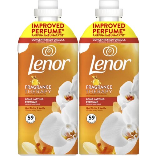 Lenor omekšivač gold orchid 2x1.239 ml bundle, 2x 59 pranja Cene
