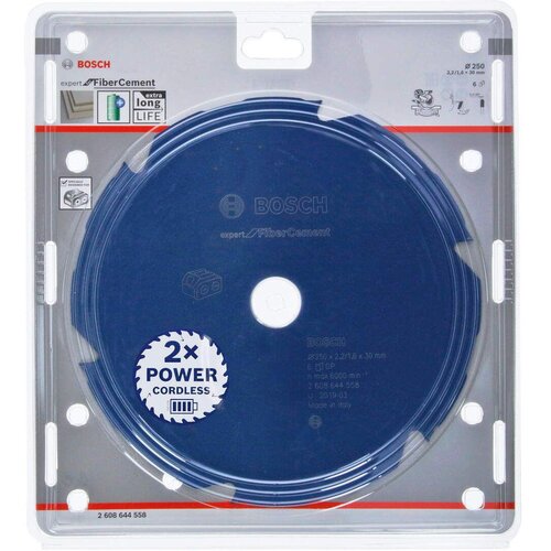Bosch Expert for Fibre Cement list kružne testere za akumulatorske testere 250x2,2x30 T6 Cene