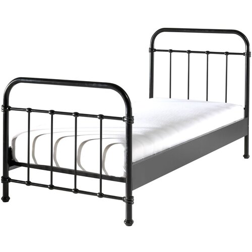 Vipack crni metalni dječji krevet New York, 90 x 200 cm Slike