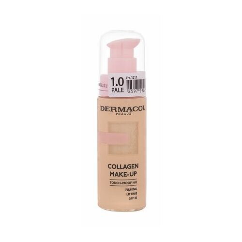 Dermacol Collagen Make-up SPF10 posvjetljujoč in vlažilen puder 20 ml odtenek Pale 1.0 Slike