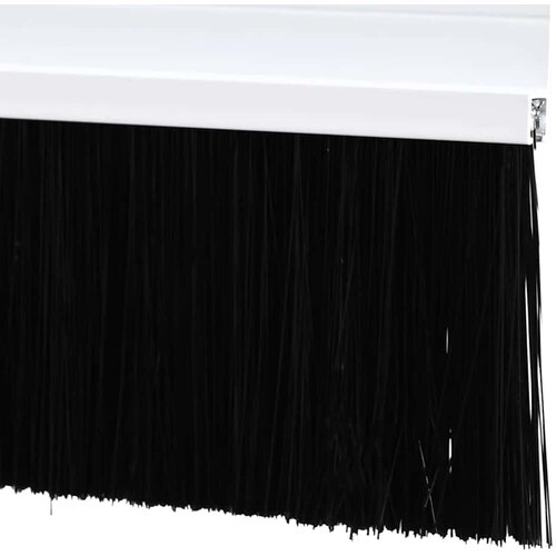  Držač četke za vrata 2 pcs Bijelo 100 cm Aluminijski legura Slike