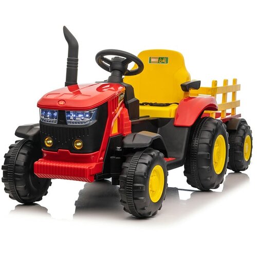  Dečiji traktor na akumulator crveni 0060 Slike