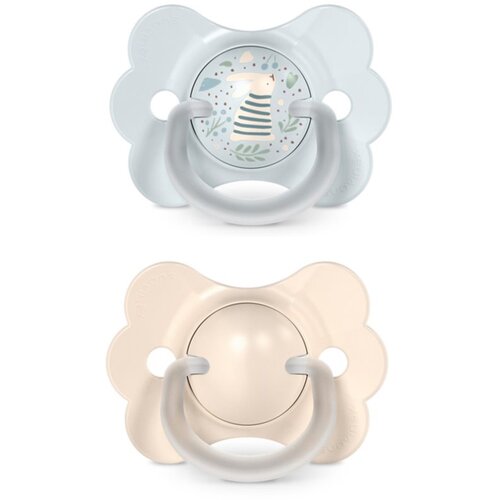 Suavinex Butterfly Wonderland SX Pro Physiological 0-6 m duda Blue+Cream 2 kos Slike