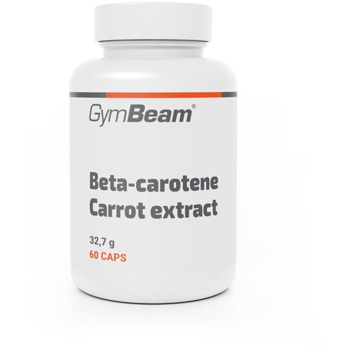 GymBeam Beta-karoten (ekstrakt od &scaron;argarepe) 60 kaps. Cene