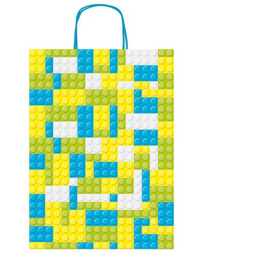  VREĆICE UKRASNE 26X36X12CM KOCKICE REX-SAUL SADOCH SDF26-275J PLA/ZEL/ŽUT Cijene
