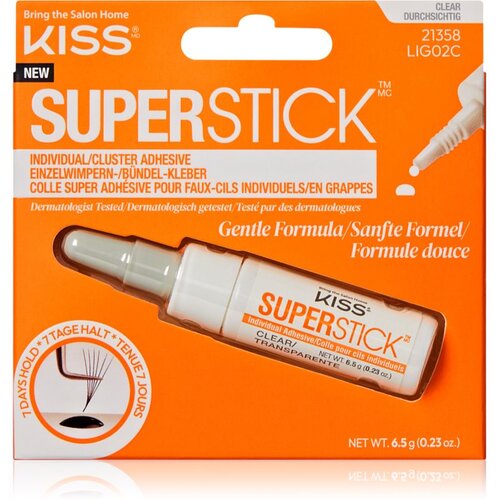 Kiss Superstick Glue lepilo za umetne trepalnice Clear 6.5 g Cene