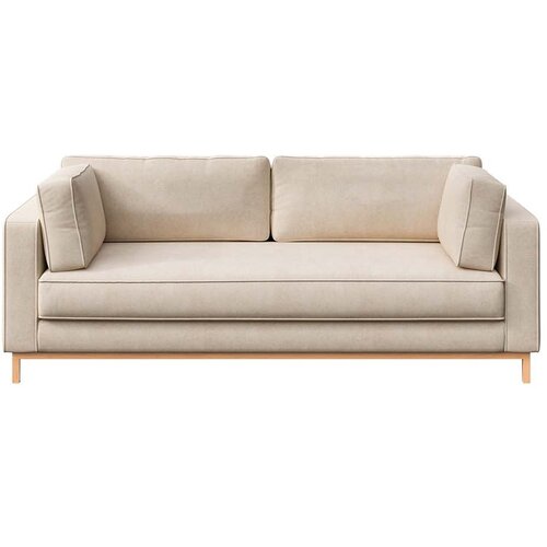 Ame Yens Bež baršunasti sofa 222 cm Celerio – Cijene